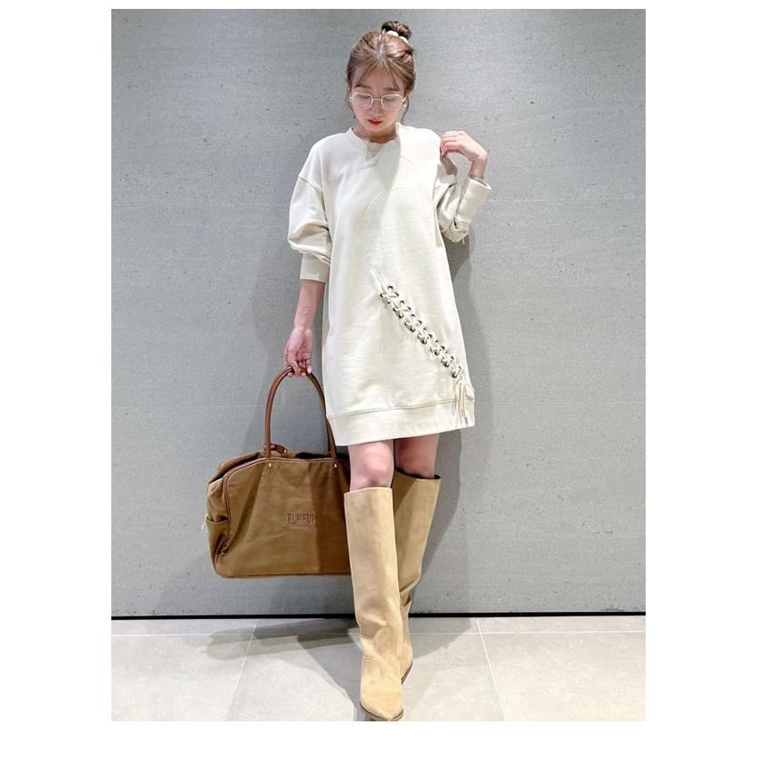 FURFUR（ファーファー） SALE30%OFF ワンピース 25秋冬 ハートレース