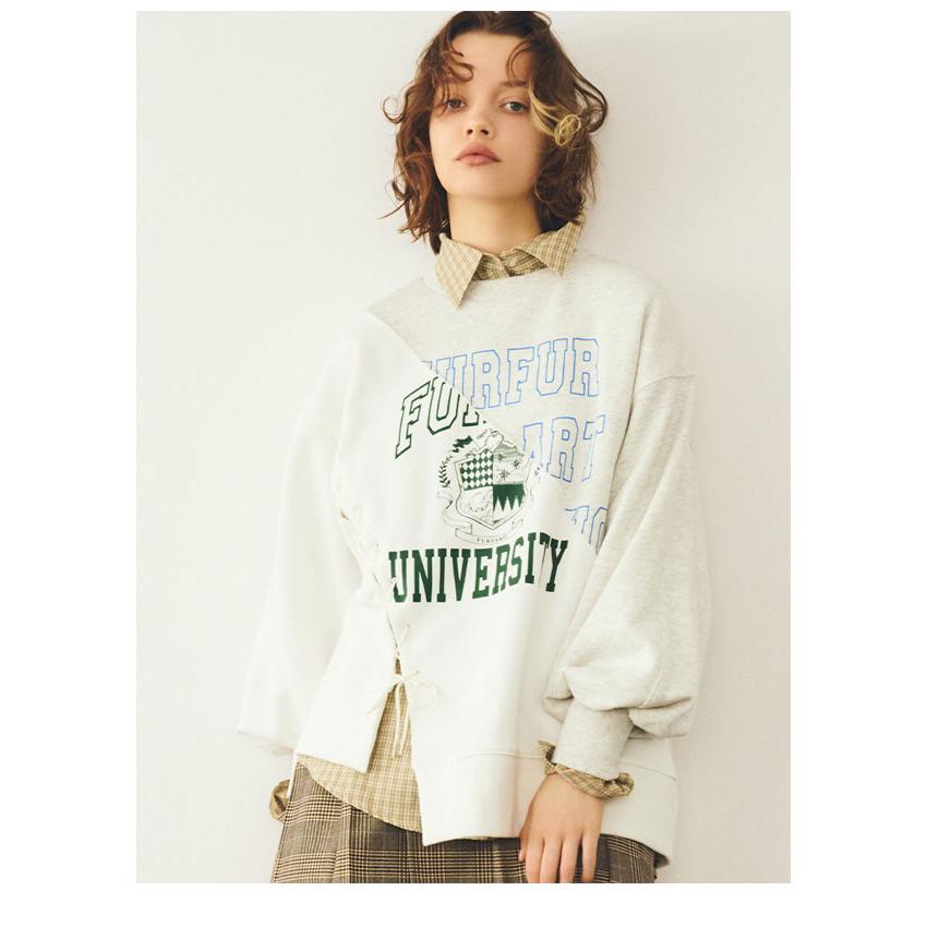 【新品未使用】FURFUR エンブロケミカルトップス FURFUR（ファーファー） SALE20%OFF トップス 25秋冬 リメイクデザイン