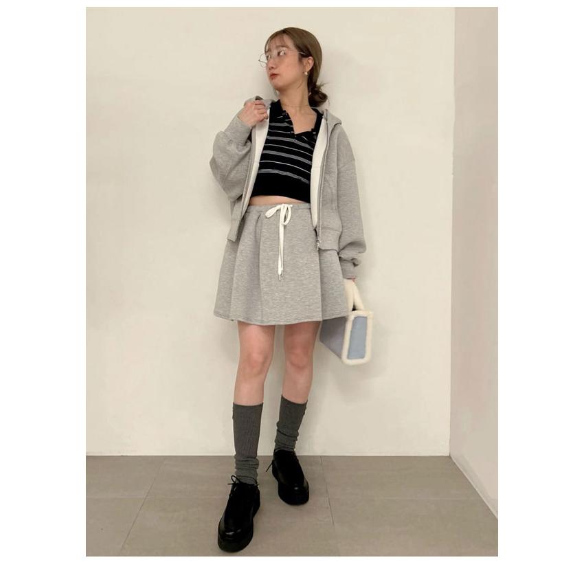 FURFUR セットアップ FURFUR（ファーファー） SALE20%OFF アウター 25秋冬 ロゴ刺繍ジップ
