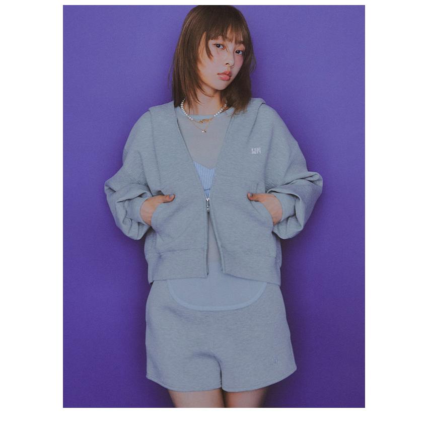 FURFUR（ファーファー） SALE20%OFF アウター 25秋冬 ロゴ刺繍ジップ