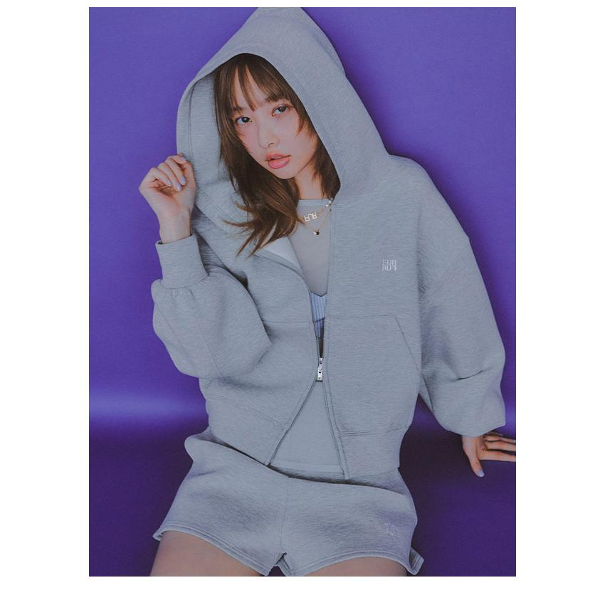 FURFUR（ファーファー） SALE20%OFF アウター 25秋冬 ロゴ刺繍ジップ