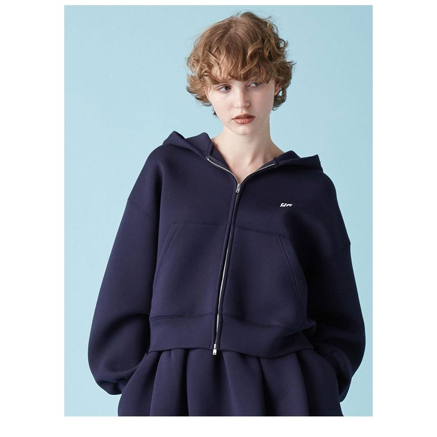 FURFUR セットアップ FURFUR（ファーファー） SALE20%OFF アウター 25秋冬 ロゴ刺繍ジップ