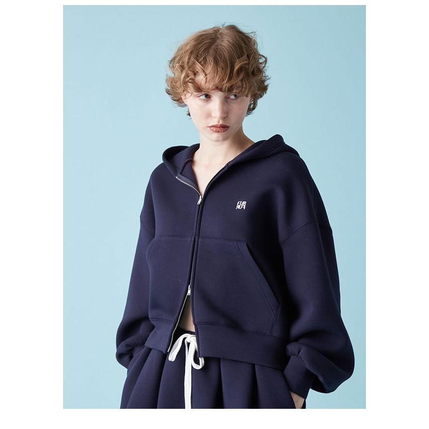 FURFUR セットアップ FURFUR（ファーファー） SALE20%OFF アウター 25秋冬 ロゴ刺繍ジップ