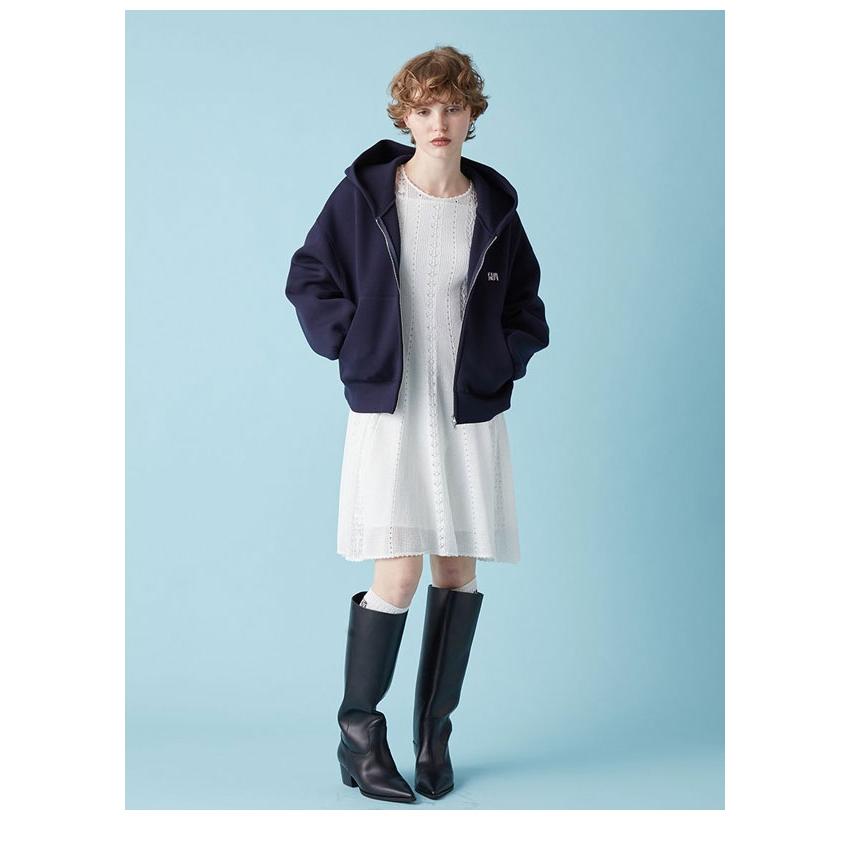 FURFUR セットアップ FURFUR（ファーファー） SALE20%OFF アウター 25秋冬 ロゴ刺繍ジップ