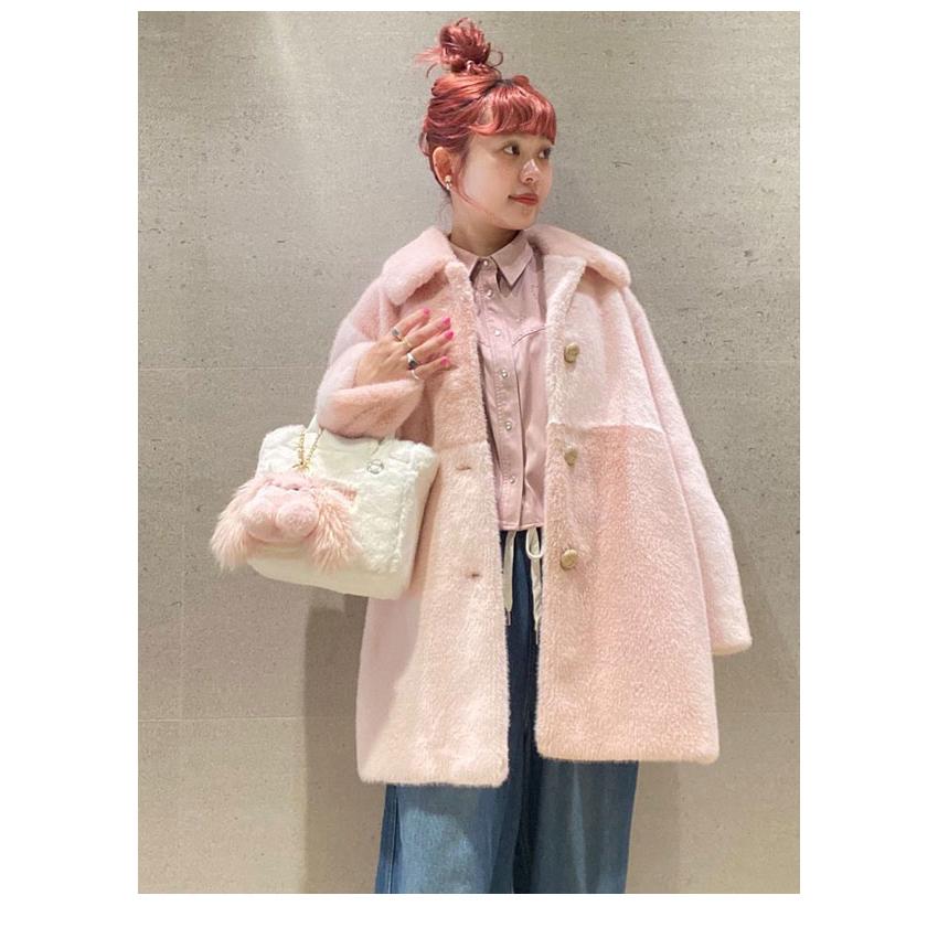 FURFUR 新作10%OFF ファーファー アウター 25秋冬 パッチワーク