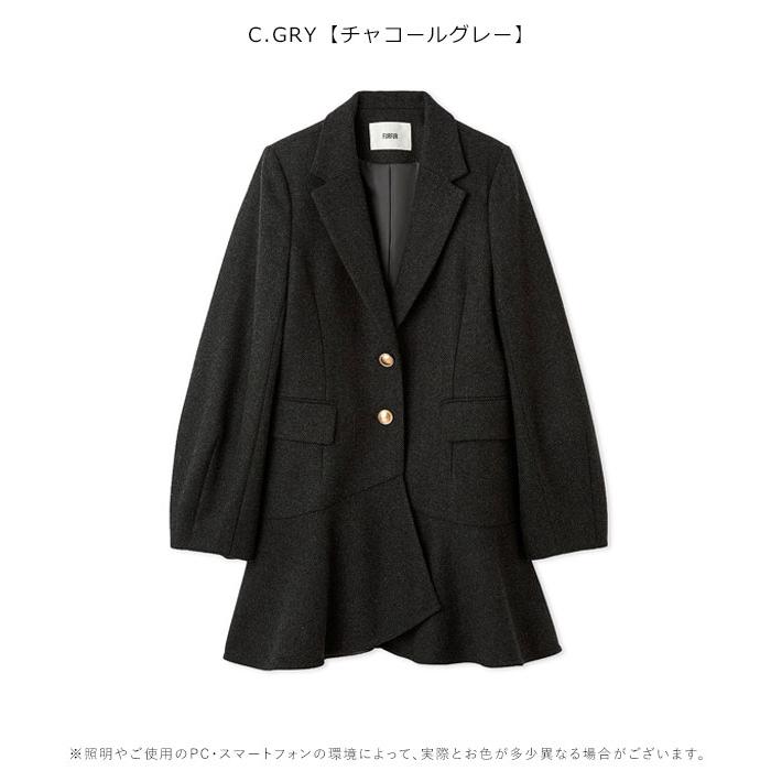 FURFUR（ファーファー） 新作10%OFF アウター 25秋冬 ツイードフレ