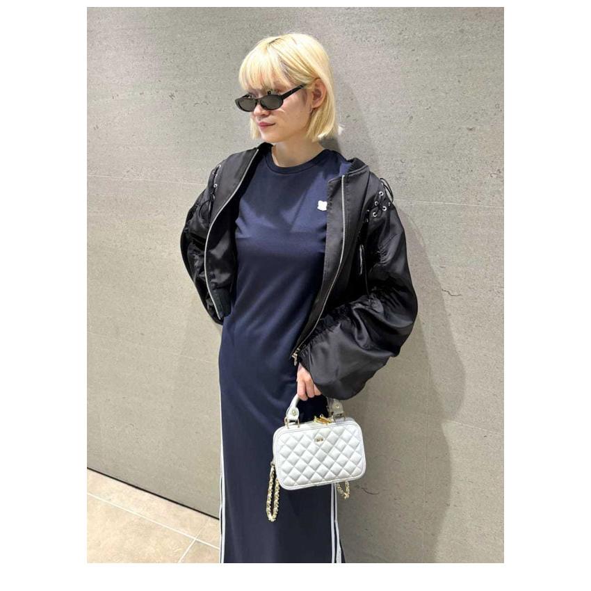 FURFUR レースアップサテンブルゾン FURFUR｜レースアップサテンブルゾン | Rakuten Fashion(楽天