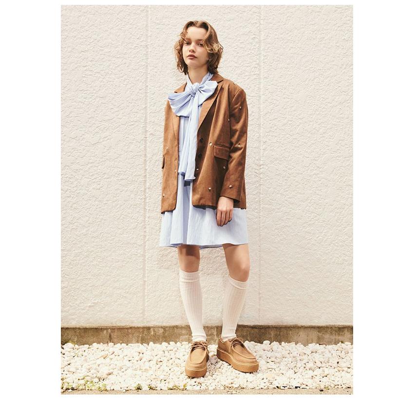FURFUR（ファーファー） SALE30%OFF アウター 25秋冬 ローズ刺繍