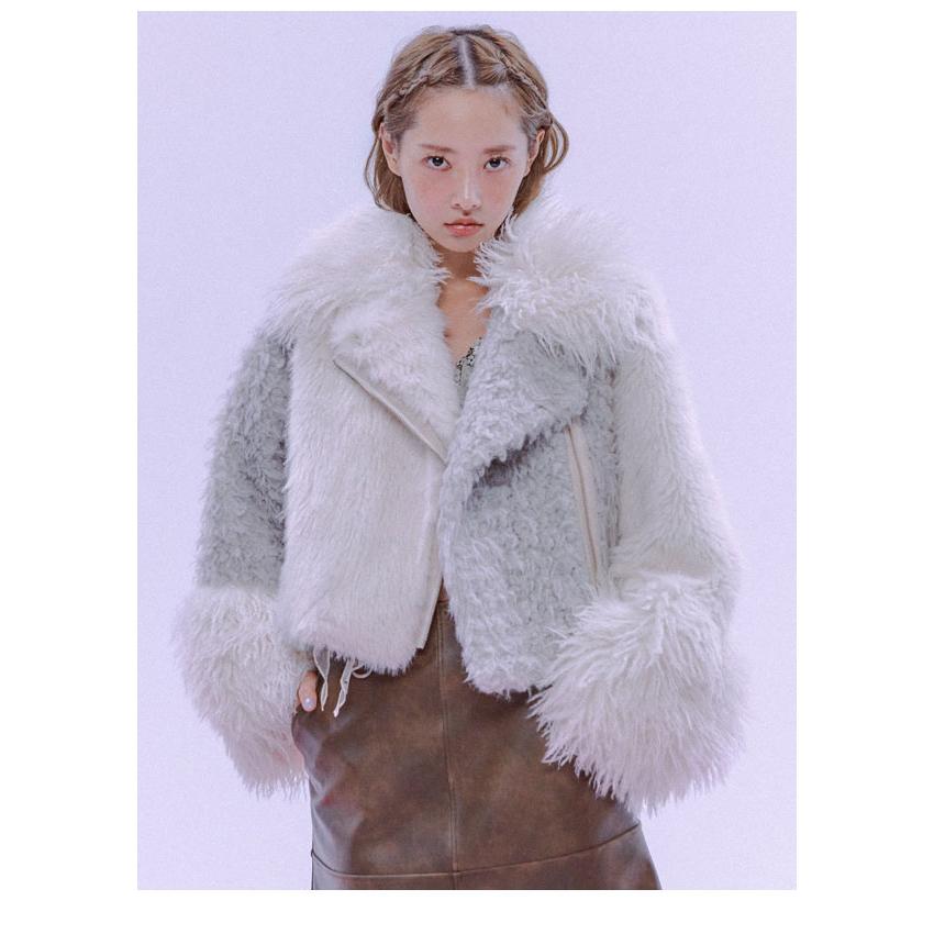 FURFUR（ファーファー） 新作10%OFF アウター 25秋冬 エコファー