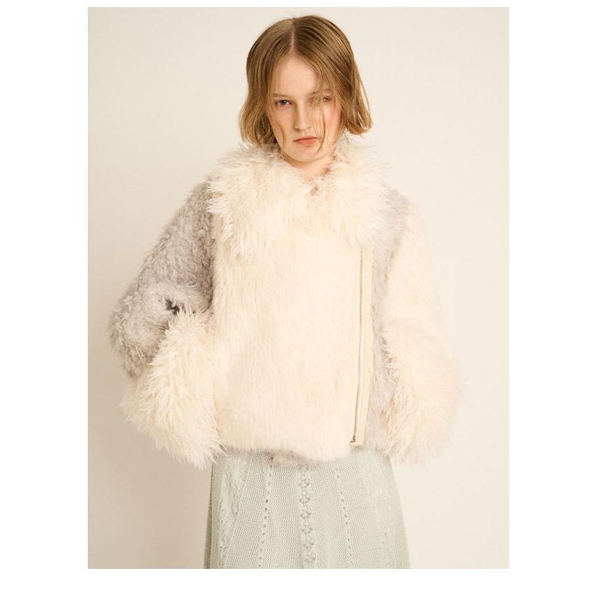 FURFUR（ファーファー） 新作10%OFF アウター 25秋冬 エコファー