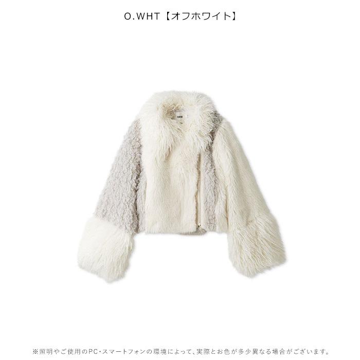 り*ご様 【新品】FUR FUR エコファーライダースジャケット BRW フリー FURFUR｜エコファーライダースジャケット | Rakuten Fashion(楽天