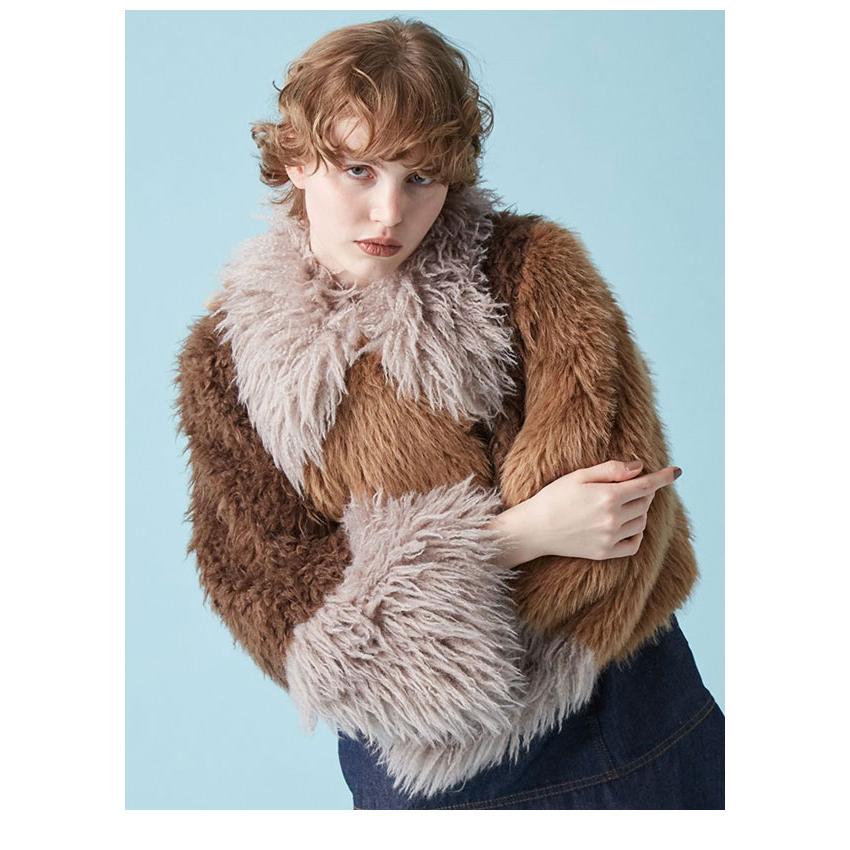 FURFUR（ファーファー） 新作10%OFF アウター 25秋冬 エコファー