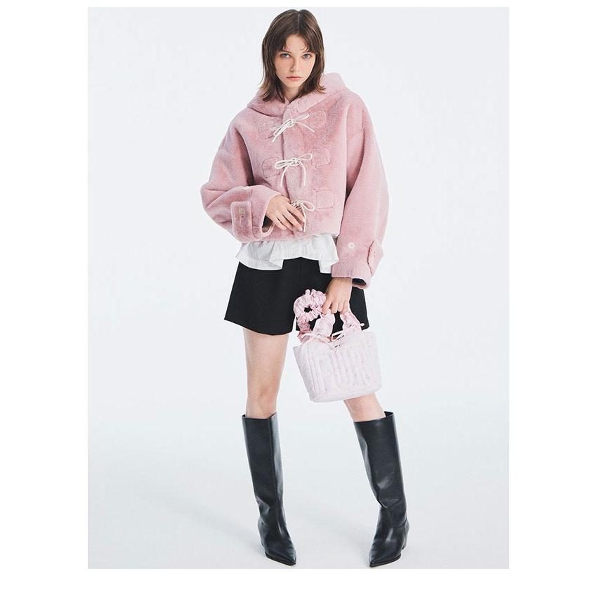 FURFUR（ファーファー） SALE20%OFF アウター 25秋冬 リボンショート