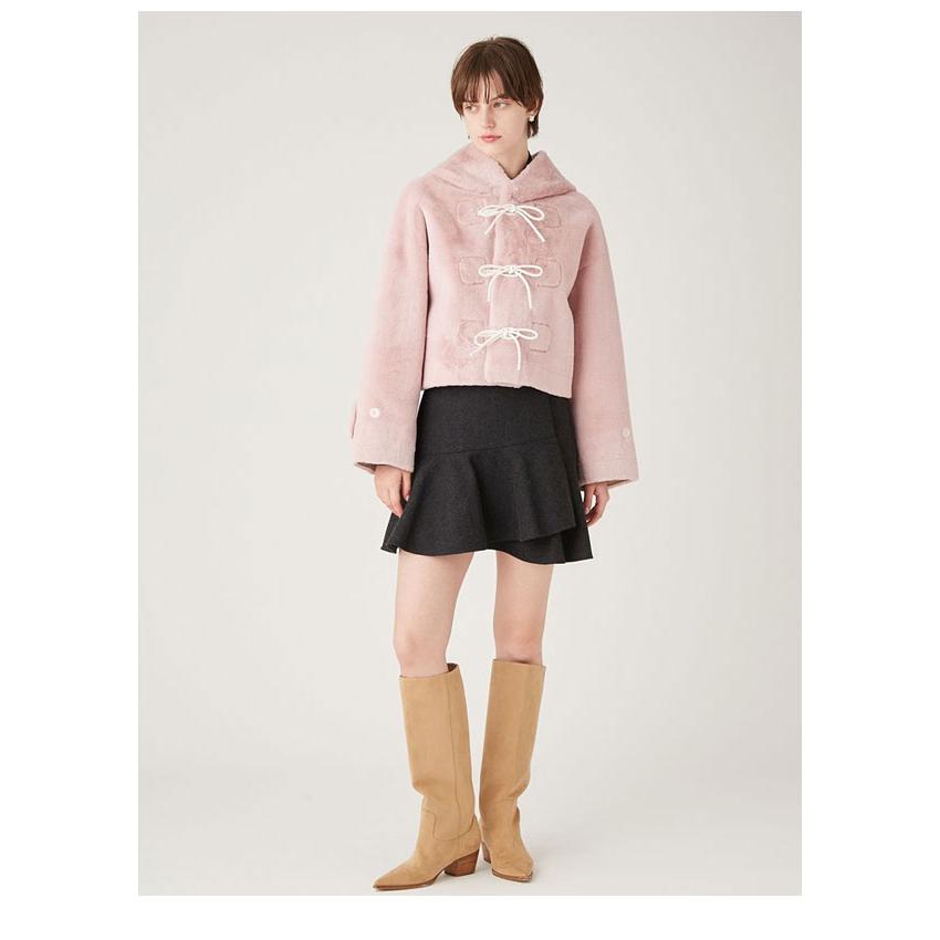 FURFUR（ファーファー） SALE20%OFF アウター 25秋冬 リボンショート