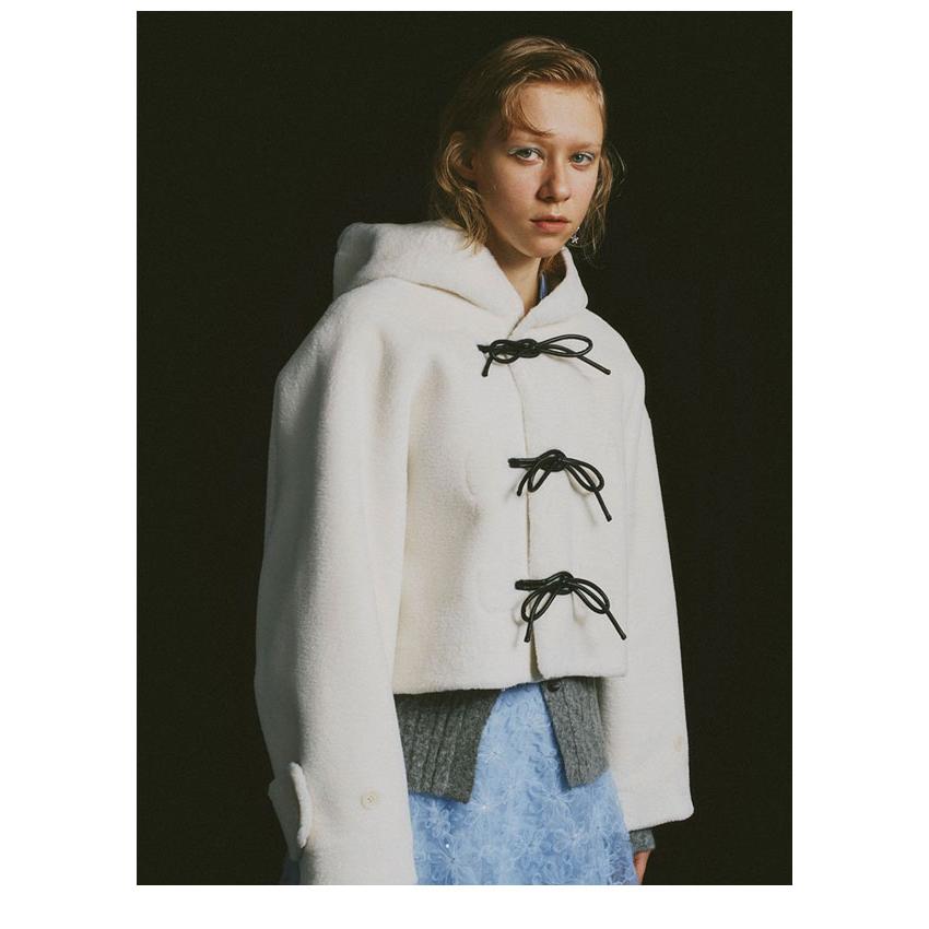 FURFUR（ファーファー） 新作10%OFF アウター 25秋冬 リボンショート