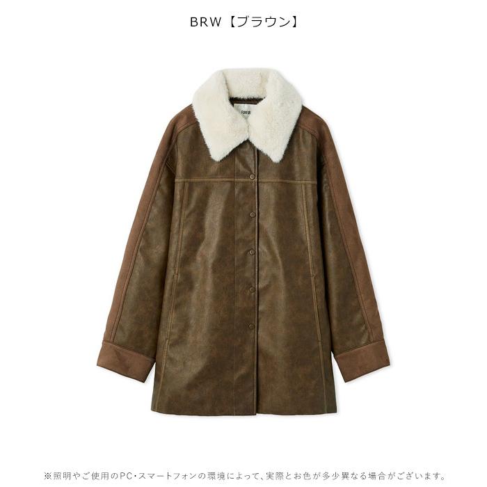 FURFUR（ファーファー） SALE30%OFF アウター 25秋冬 2WAYエコファー