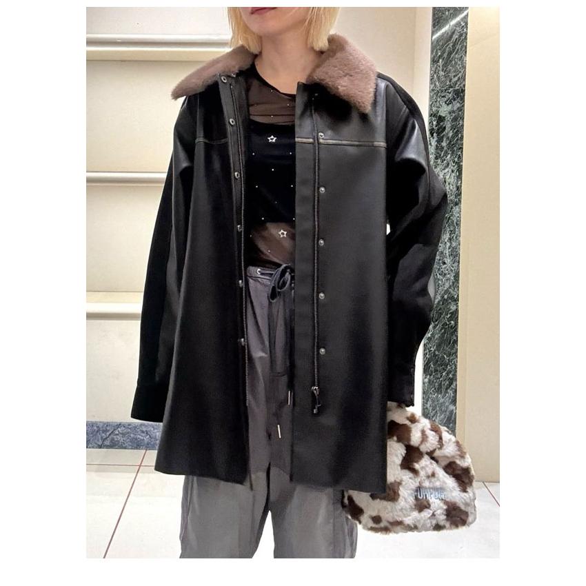FURFUR（ファーファー） SALE20%OFF アウター 25秋冬 2WAYエコファー