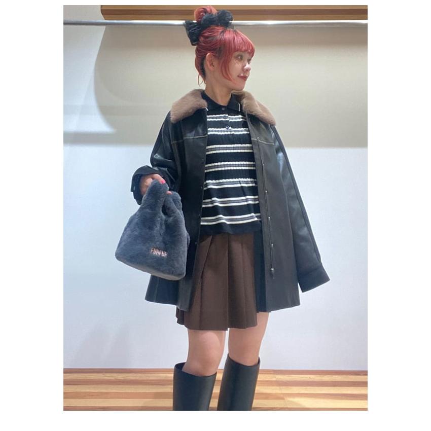 FURFUR（ファーファー） SALE20%OFF アウター 25秋冬 2WAYエコファー