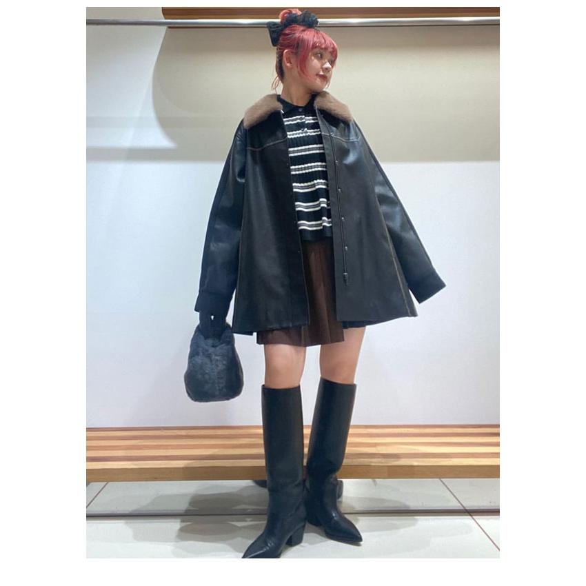 FURFUR（ファーファー） SALE30%OFF アウター 25秋冬 2WAYエコファー