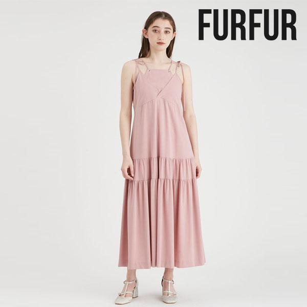 FURFUR（ファーファー） SALE60%OFF ワンピース 24秋冬 ティアード
