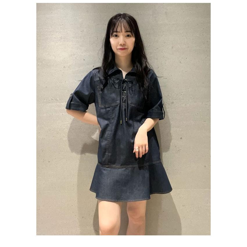 FURFUR（ファーファー） SALE30%OFF ワンピース 25秋冬 レースアップ