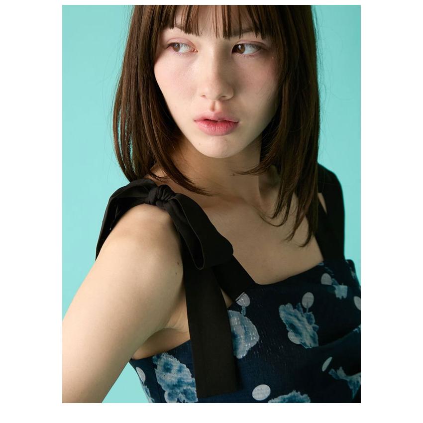 FURFUR（ファーファー） SALE20%OFF ワンピース 26春夏 ぼかしフラワー