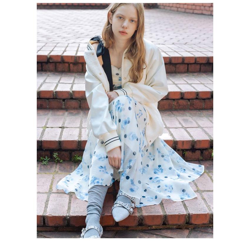 FURFUR（ファーファー） SALE20%OFF ワンピース 26春夏 ぼかしフラワー 