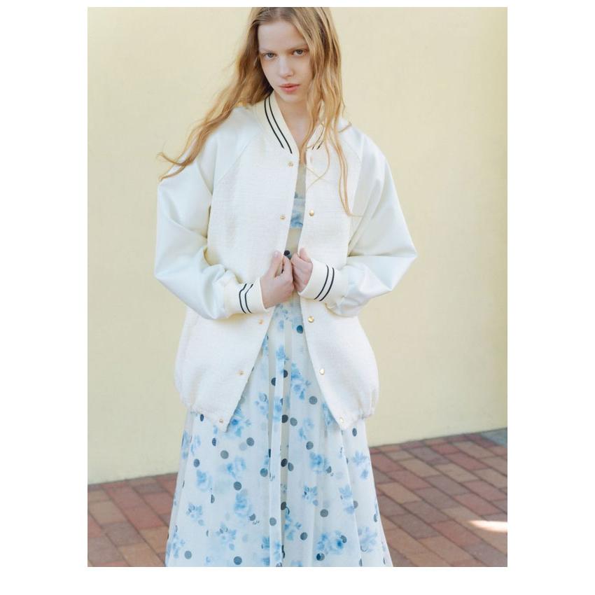 未使用タグ付きboohoo フラワープリント 長袖ワンピース サイズ10 FURFUR（ファーファー） 新作10%OFF ワンピース 26春夏 ぼかしフラワー