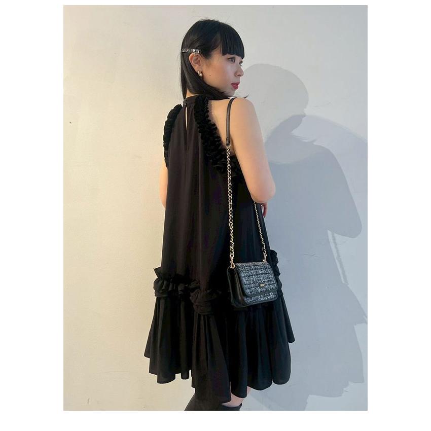 FURFUR（ファーファー） 新作10%OFF ワンピース 26春夏 フリルホルター