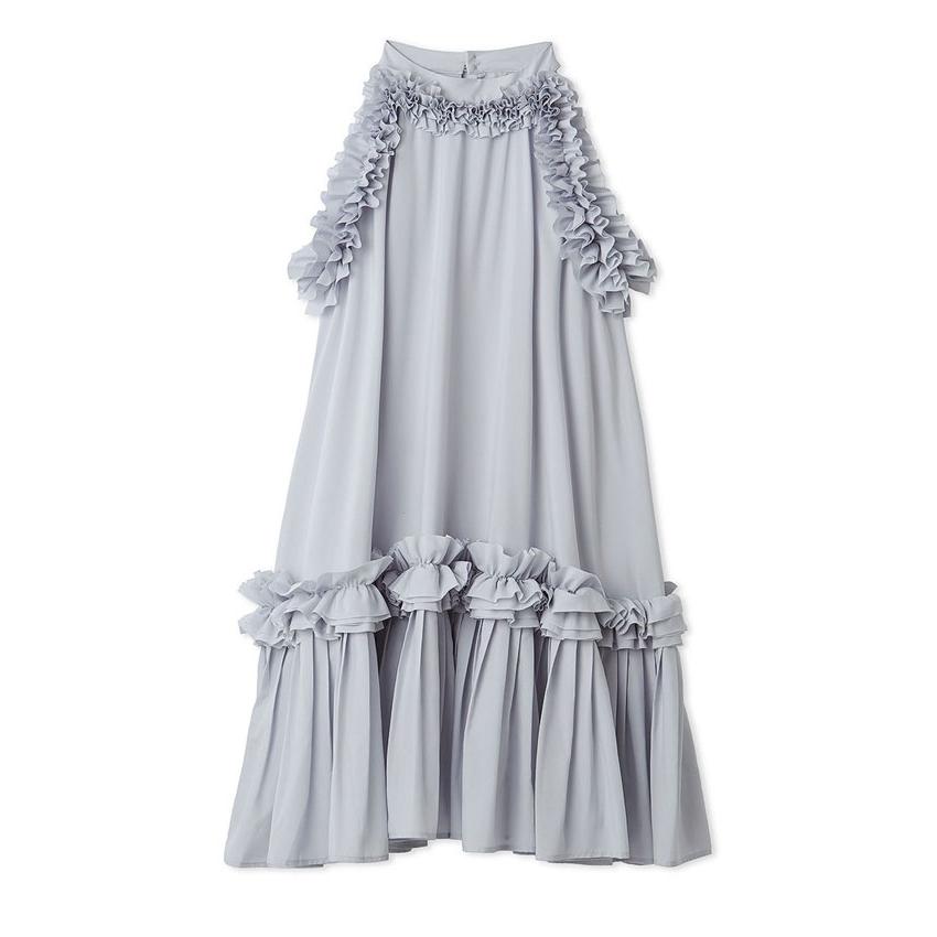 FURFUR（ファーファー） SALE20%OFF ワンピース 26春夏 フリルホルター