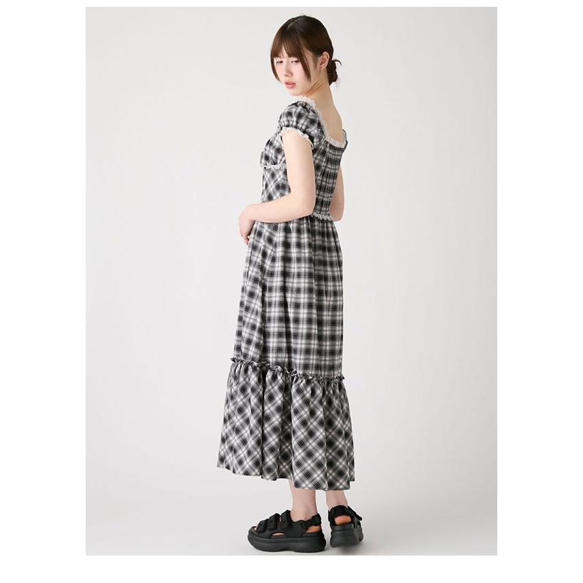 新作10%OFF ファーファー FURFUR ワンピース 26春夏 スイッチングレースロングワンピース マキシ丈 半袖 フレア rwfo262062_10