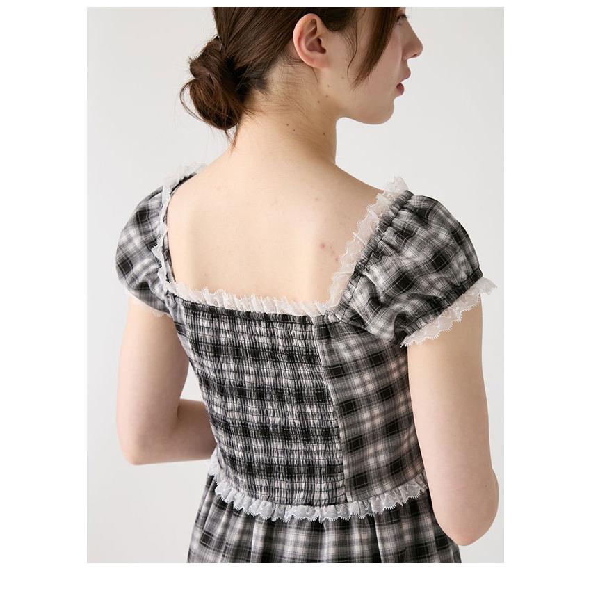 新作10%OFF ファーファー FURFUR ワンピース 26春夏 スイッチングレースロングワンピース マキシ丈 半袖 フレア rwfo262062_12