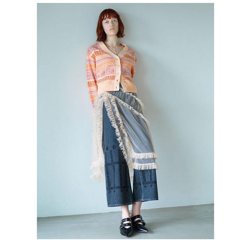 FURFUR（ファーファー） SALE60%OFF ボトムス 24秋冬 カットワーク 
