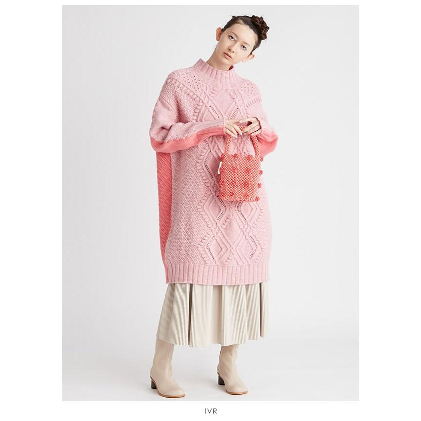 SALE ファーファー FURFUR パンチングエコレザースカート レディース  