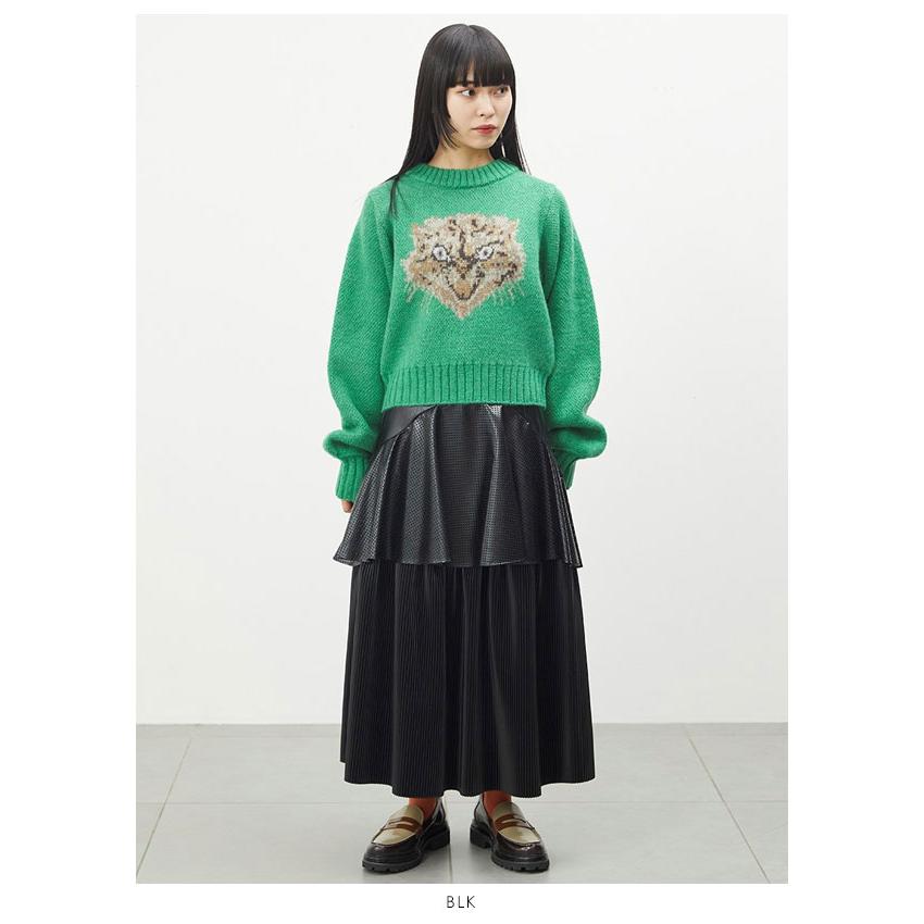 FURFUR（ファーファー） SALE60%OFF パンチングエコレザースカート