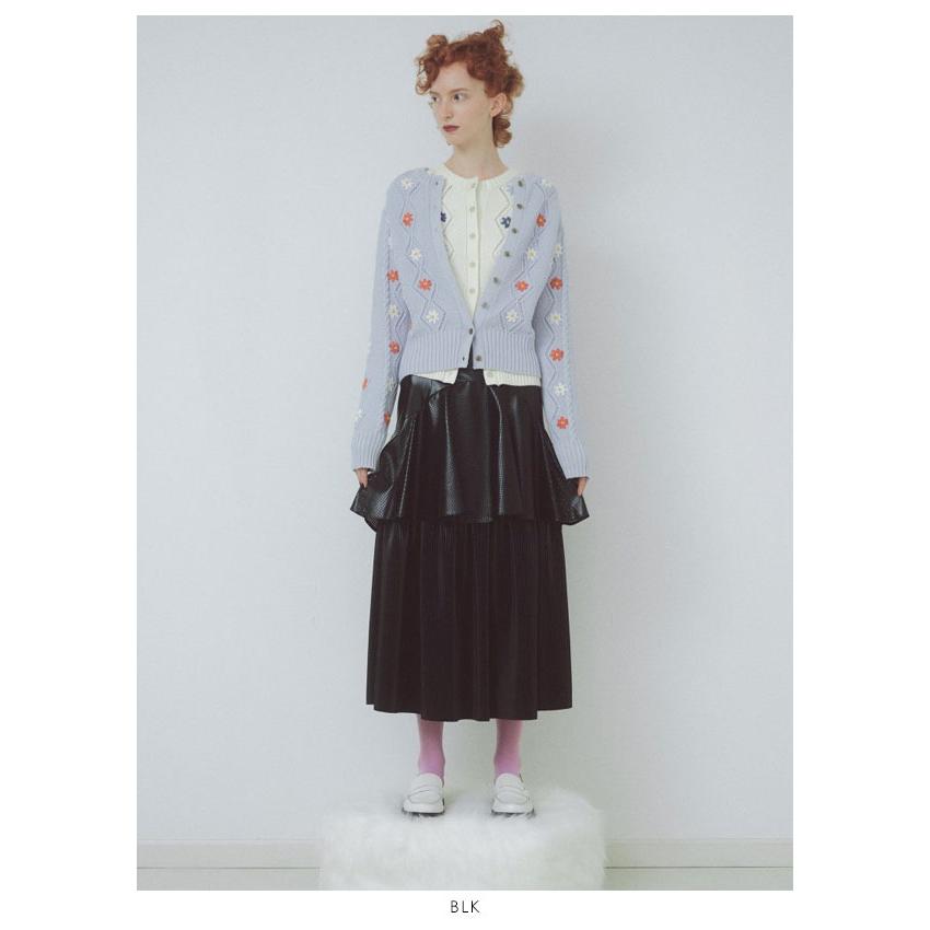 FURFUR（ファーファー） SALE60%OFF パンチングエコレザースカート