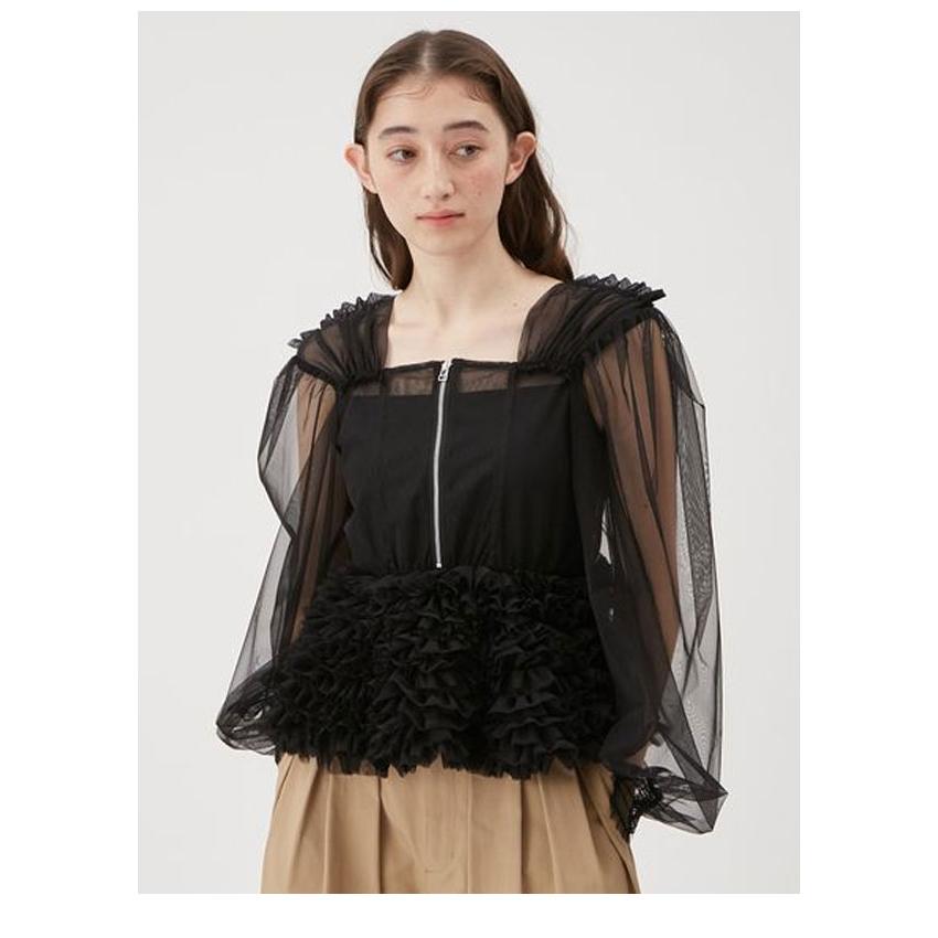 FURFUR（ファーファー） SALE30%OFF トップス 25春夏 チュールフリル