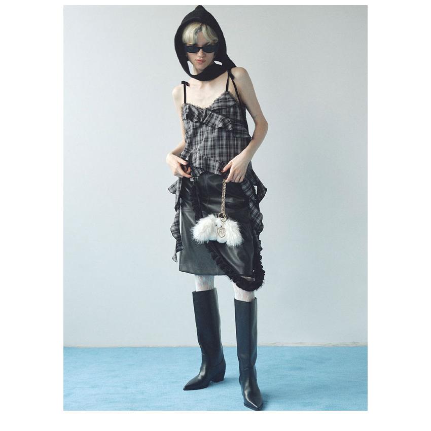 FURFUR（ファーファー） SALE20%OFF トップス 25秋冬 フリルキャミ