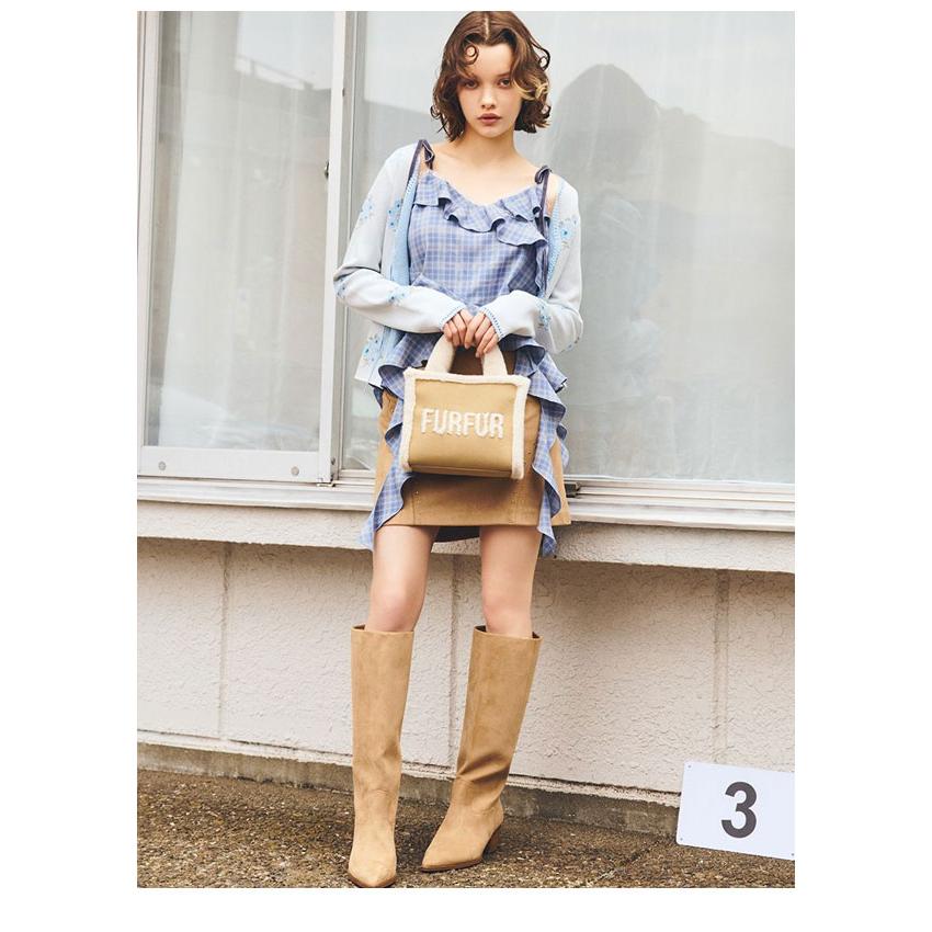 FURFUR（ファーファー） SALE20%OFF トップス 25秋冬 フリルキャミ
