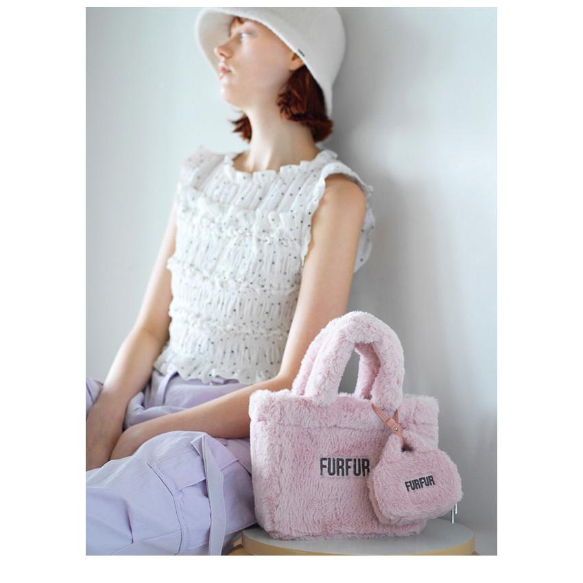 FURFUR ファーファー バッグ 24秋冬 エコファートートバッグ