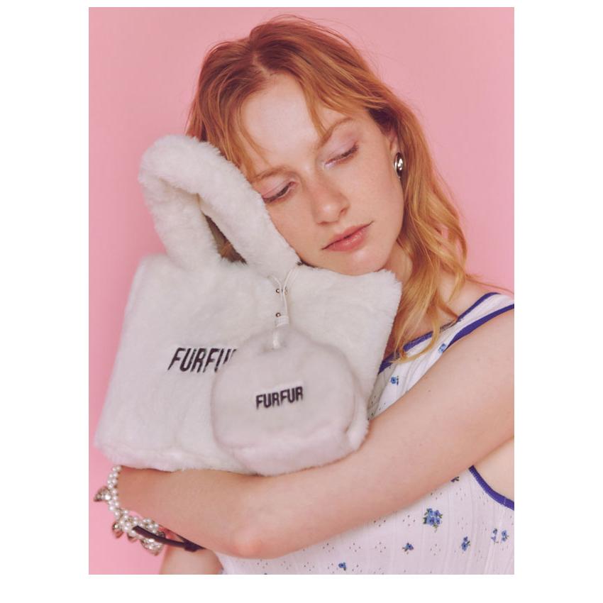 FURFUR ファーファー バッグ 24秋冬 エコファートートバッグ