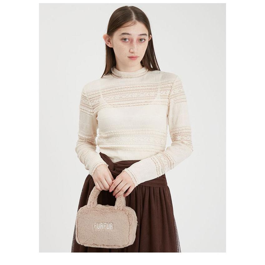FURFUR SALE30%OFF ファーファー バッグ 24秋冬 エコファー FURFUR SALE30%OFF ファーファー バッグ 24秋冬 エコファー