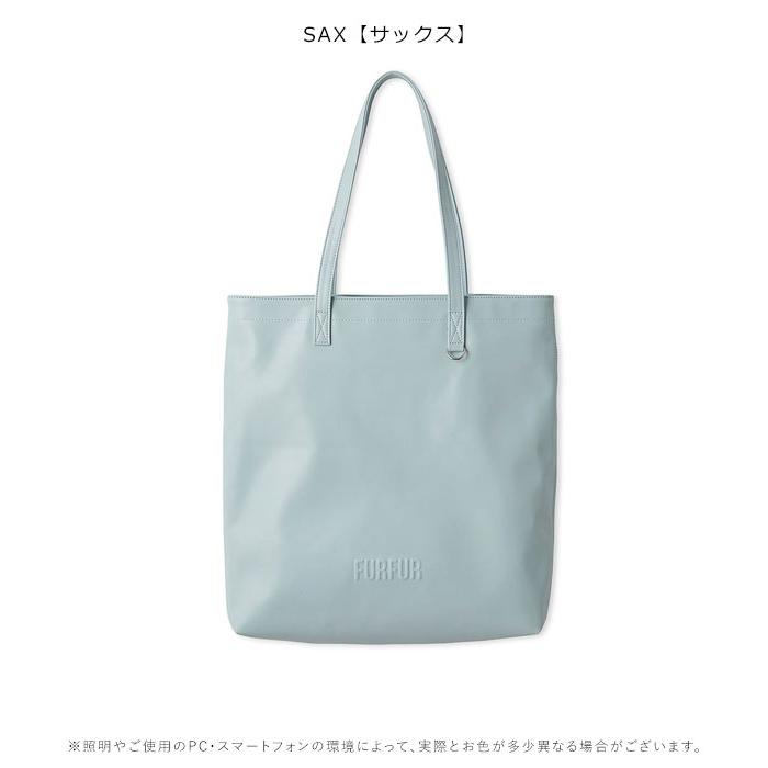新品未使用furboDesignトートバッグ 新色追加】エンボスロゴトートバッグL(バッグ)｜FURFUR（ファー
