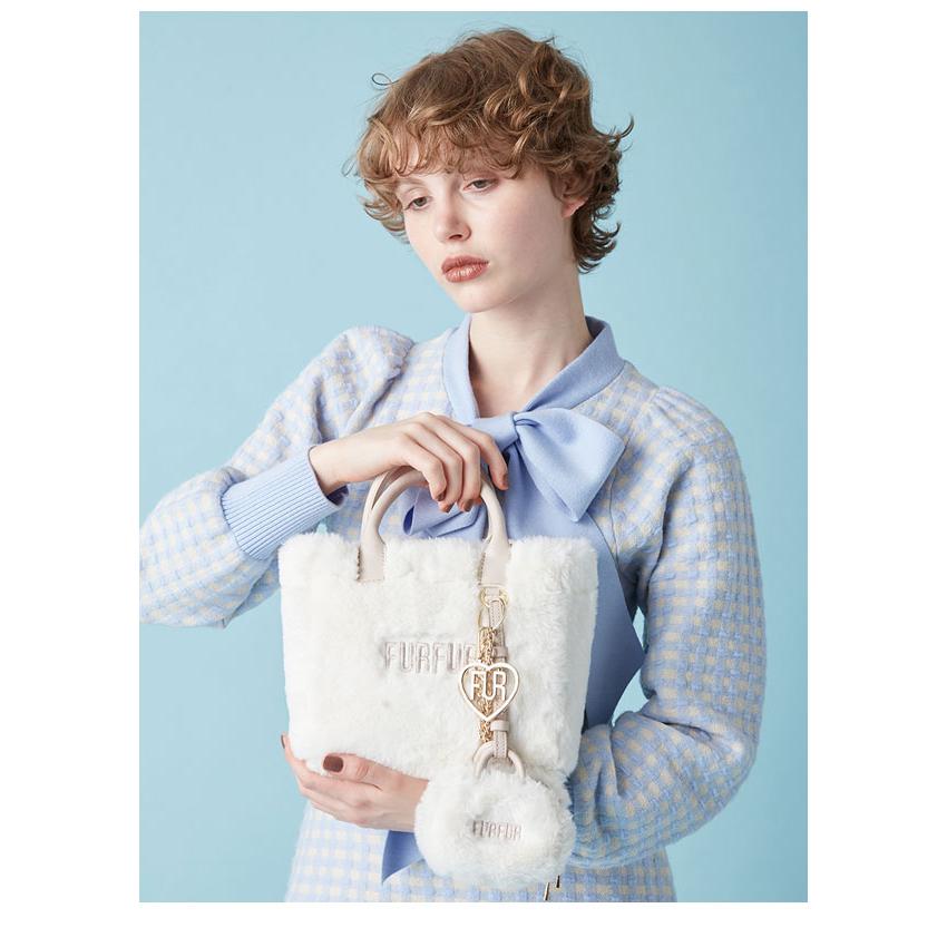 FURFUR 新作10%OFF ファーファー バッグ 25秋冬 エコファートート