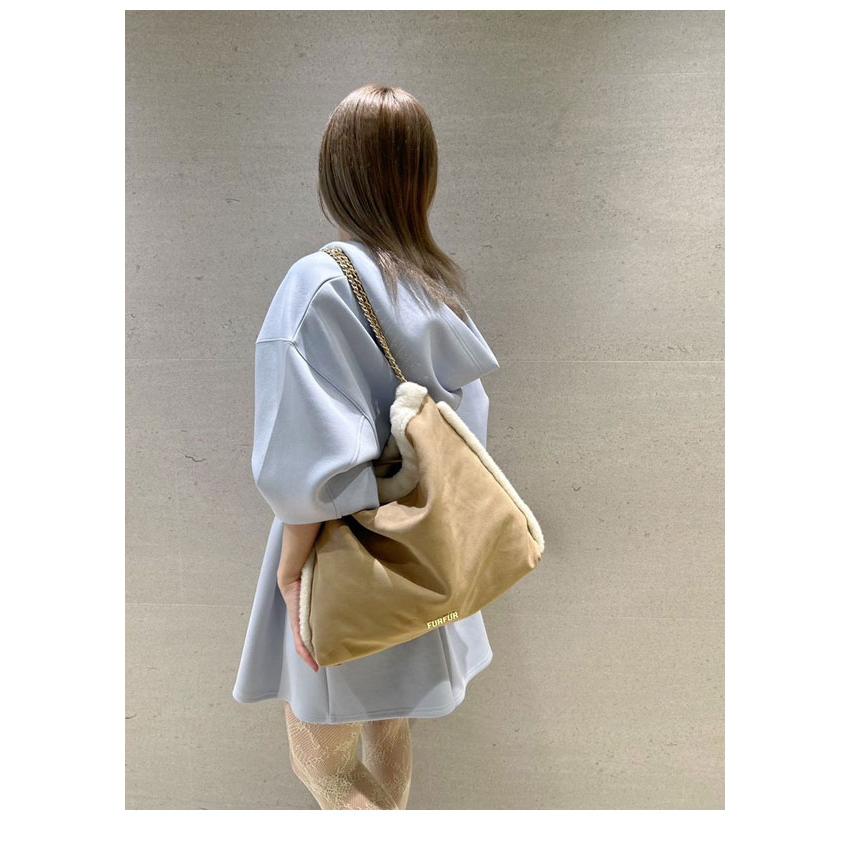 FURFUR（ファーファー） 新作10%OFF バッグ 25秋冬 マテリアル巾着