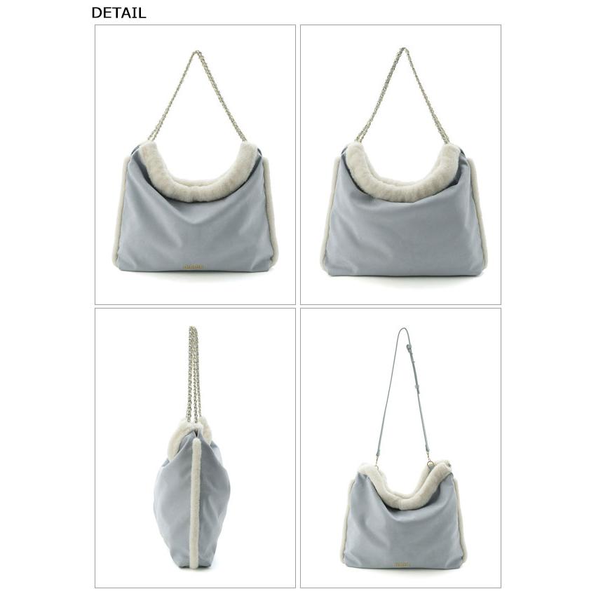 【新品・未使用】FURFUR マテリアル巾着バッグ/ ベージュ WEB限定カラー】マテリアル巾着バッグ(バッグ)｜FURFUR（ファーファー