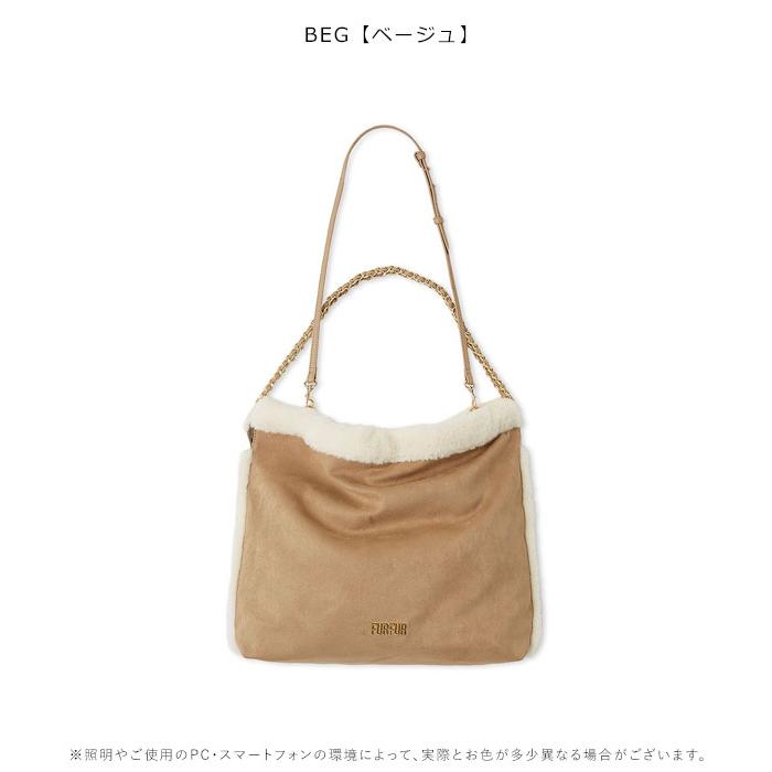 FURFUR（ファーファー） 新作10%OFF バッグ 25秋冬 マテリアル巾着