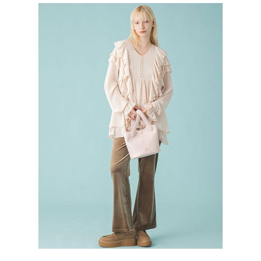 FURFUR（ファーファー） SALE20%OFF バッグ 25秋冬 ロゴカシメバケット 
