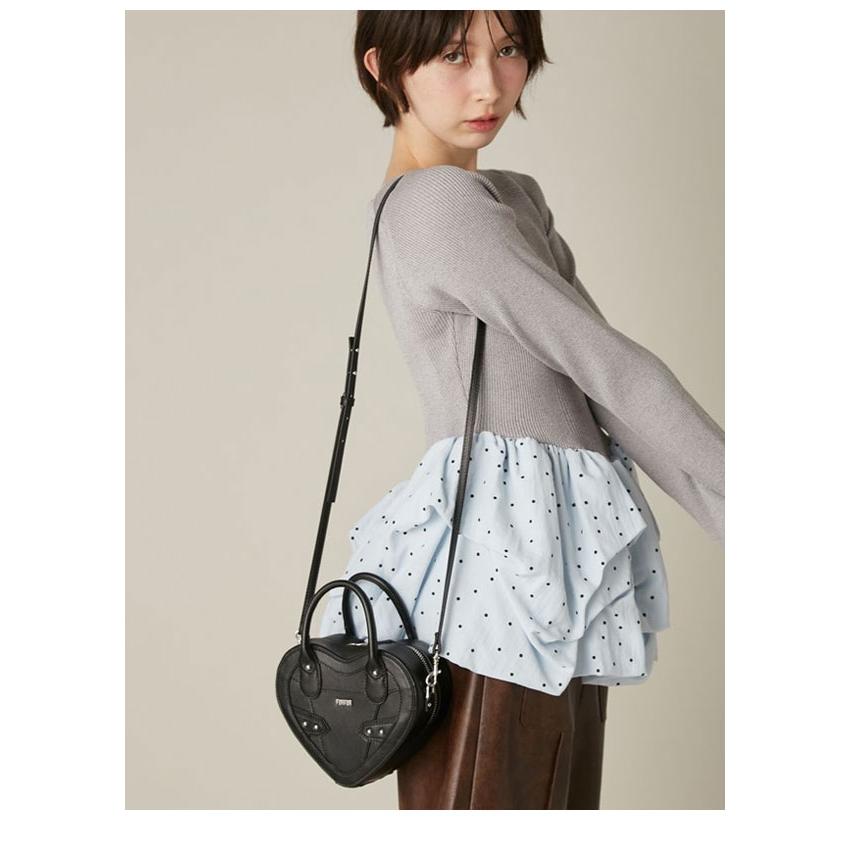 FURFUR テレサ コラボ ショルダー バッグ 限定 FURFUR（ファーファー） 新作10%OFF バッグ 26春夏 ハートショルダー