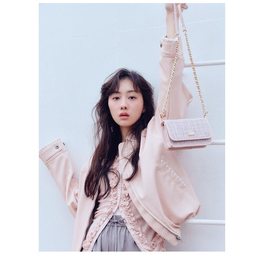 FURFUR（ファーファー） 新作10%OFF バッグ 26春夏 ツイードロゴフォン